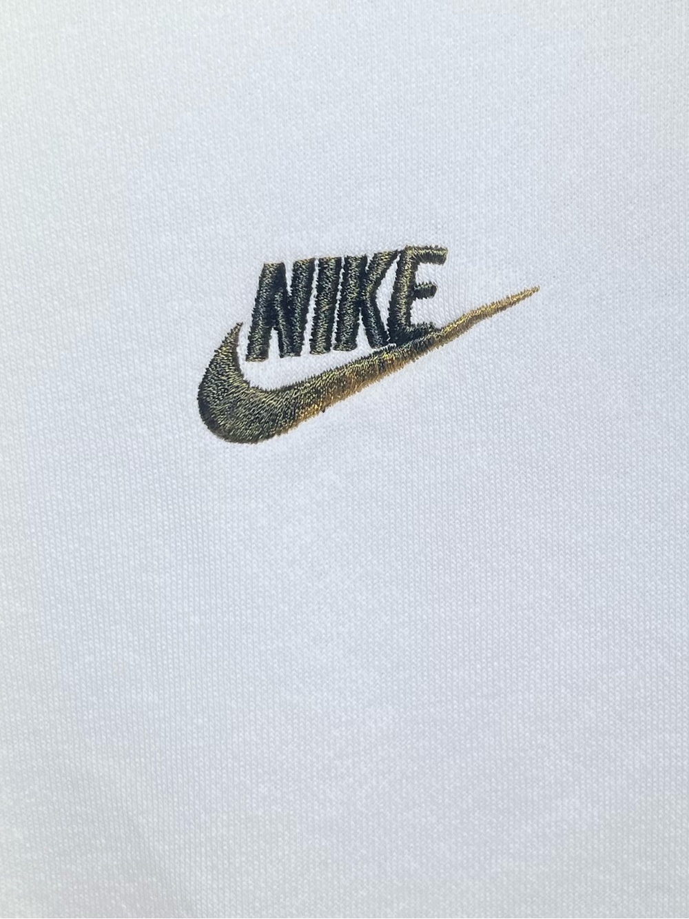 Nike White Men's Crewneck Pullover Hoodie Size Small - Picture 2 of 6
